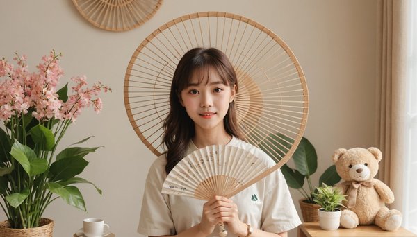 Top 5 raisons d'adopter l'éventail kawaii beige pour l'été